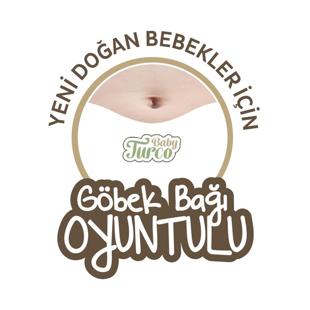 Baby Turco Bebek Bezi Doğadan 2 Beden 3-6 KG Mini 210 Adet Jumbo MeGa Pk
