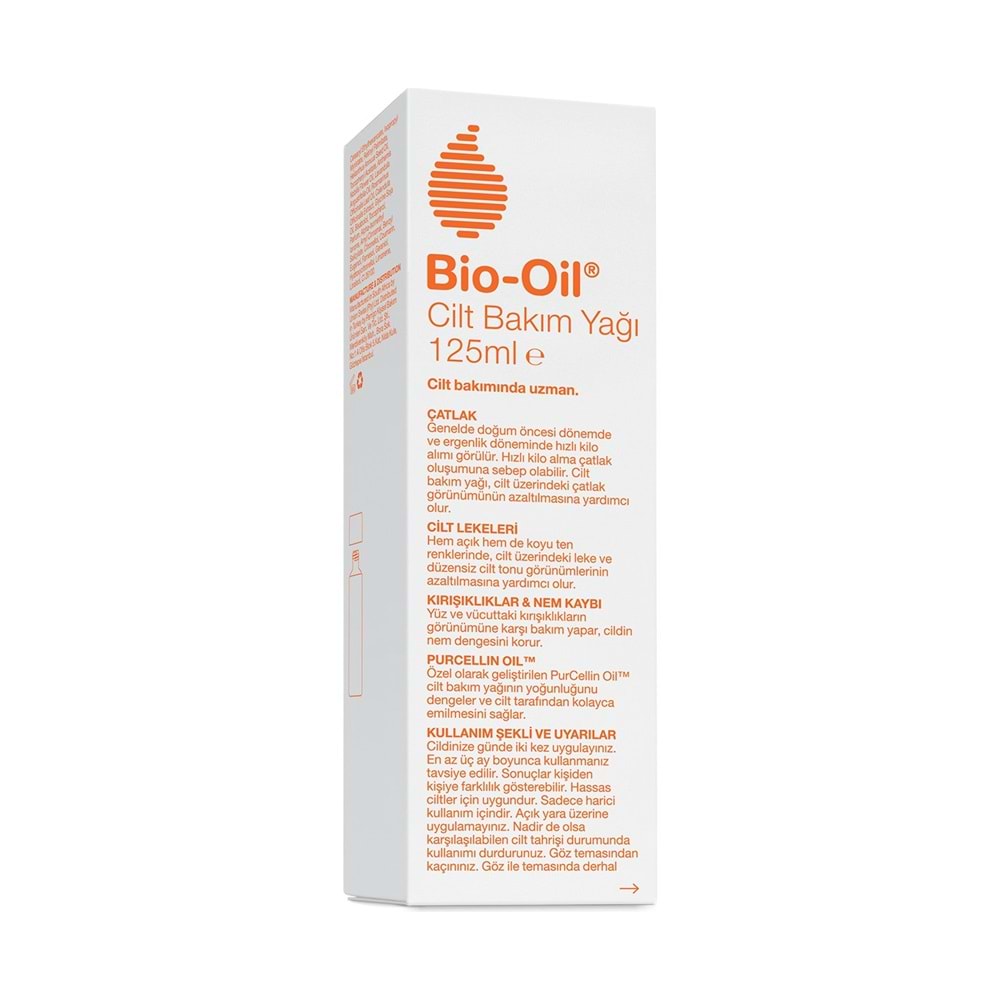 Bio-Oil Çatlak Oluşumunu Önleyici Cilt Bakım Yağı 125ML (Yeni Formül) (6 Lı Set)