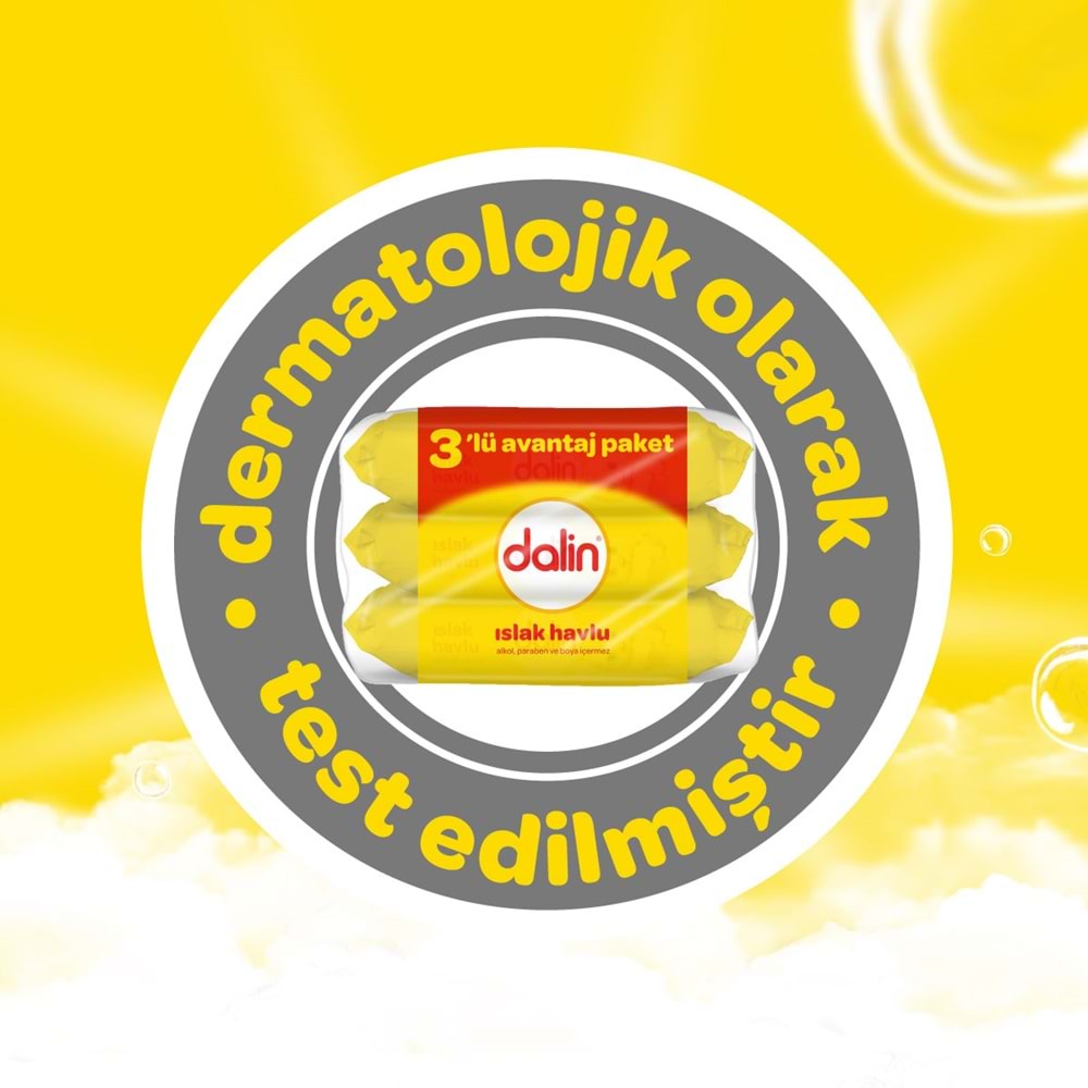 Dalin Islak Havlu Mendil Klasik 56 Yaprak 36 Lı Set (2016 Yaprak)