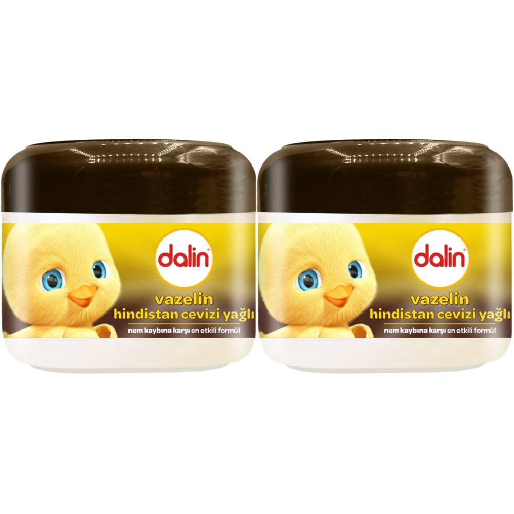 Dalin Vazelin 100ML Hindistan Cevizi Yağlı (2 Li Set)