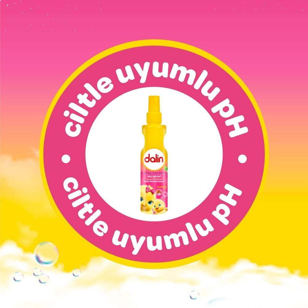 Dalin Kolay Saç Tarama Spreyi 200ML Badem Özlü (4 Lü Set)