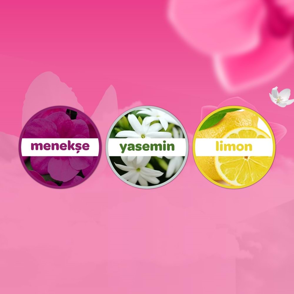 Dalin Bebek Kolonyası 150ML Çiçek Bahçesi (Menekşe-Yasemin-Limon Kokulu) (9 Lu Set)
