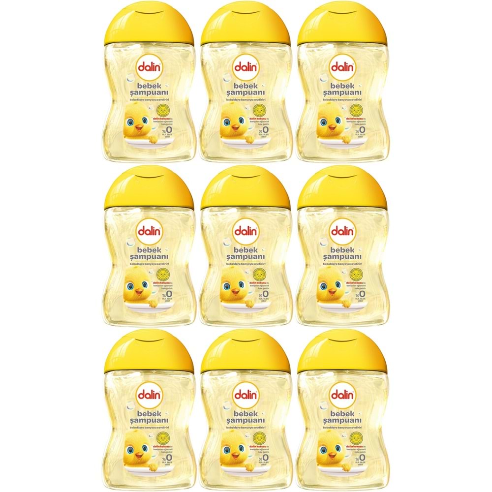 Dalin Bebek Şampuanı Klasik 100ML (9 Lu Set)
