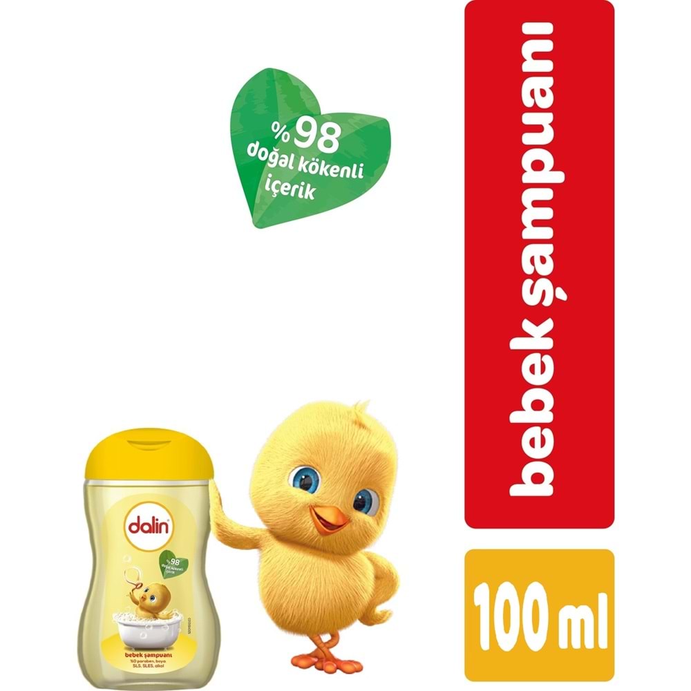 Dalin Bebek Şampuanı Klasik 100ML (9 Lu Set)