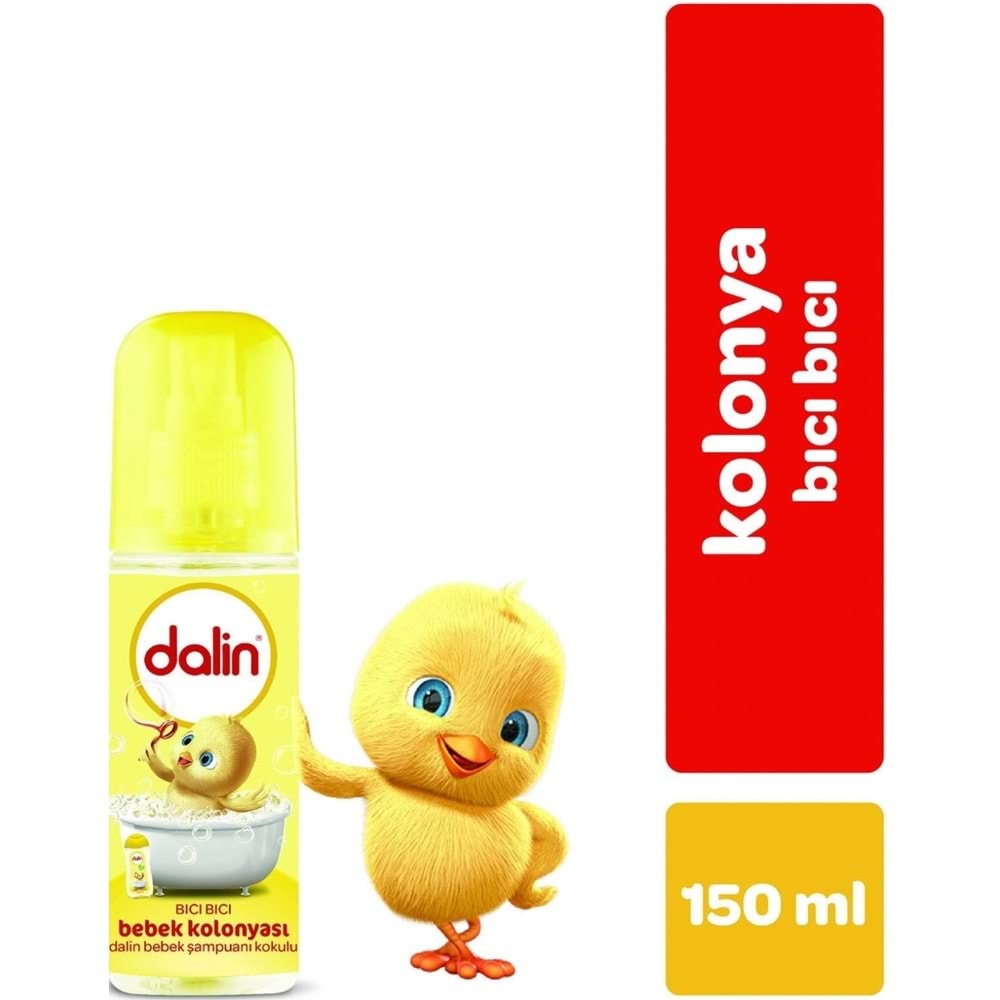 Dalin Bebek Kolonyası 150ML (Bıcı Bıcı-Orman-Çiçek-Deniz-Bahar) Karma 6 Lı Set