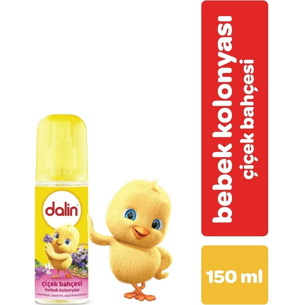 Dalin Bebek Kolonyası 150ML (Bıcı Bıcı-Orman-Çiçek-Deniz-Bahar) Karma 6 Lı Set