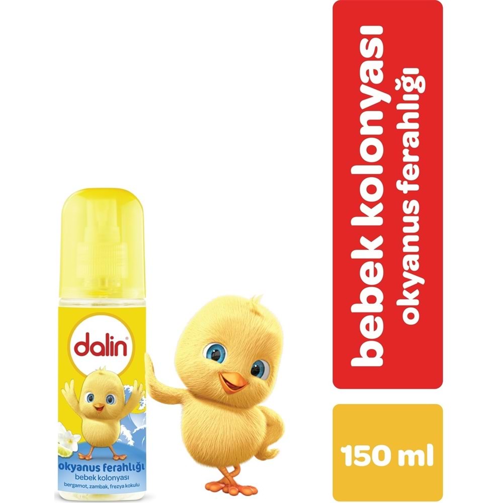 Dalin Bebek Kolonyası 150ML (Bıcı Bıcı-Orman-Çiçek-Deniz-Bahar) Karma 6 Lı Set