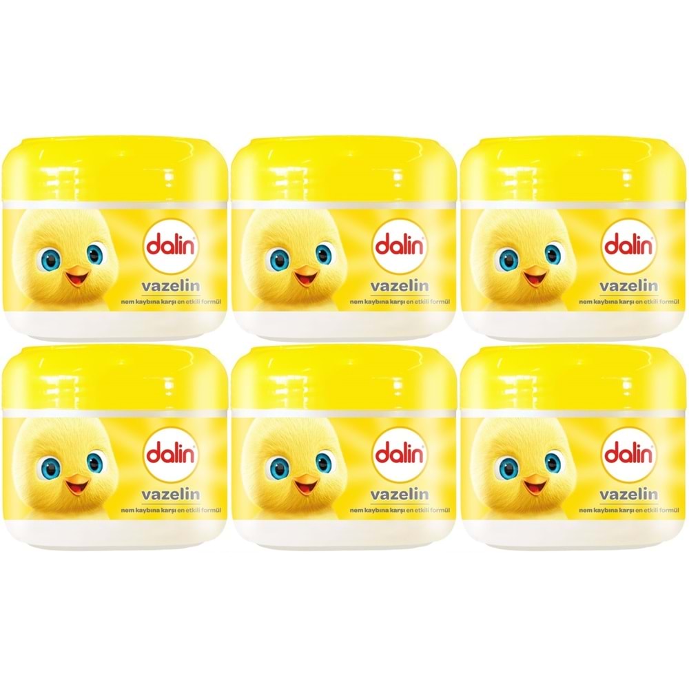 Dalin Vazelin 100ML Klasik (6 Lı Set)