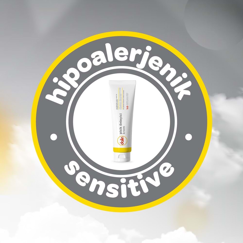 Dalin Pişik öneliyici Krem/Pişik Kremi 100ML (Bebekler İçin) (5 Li Set)