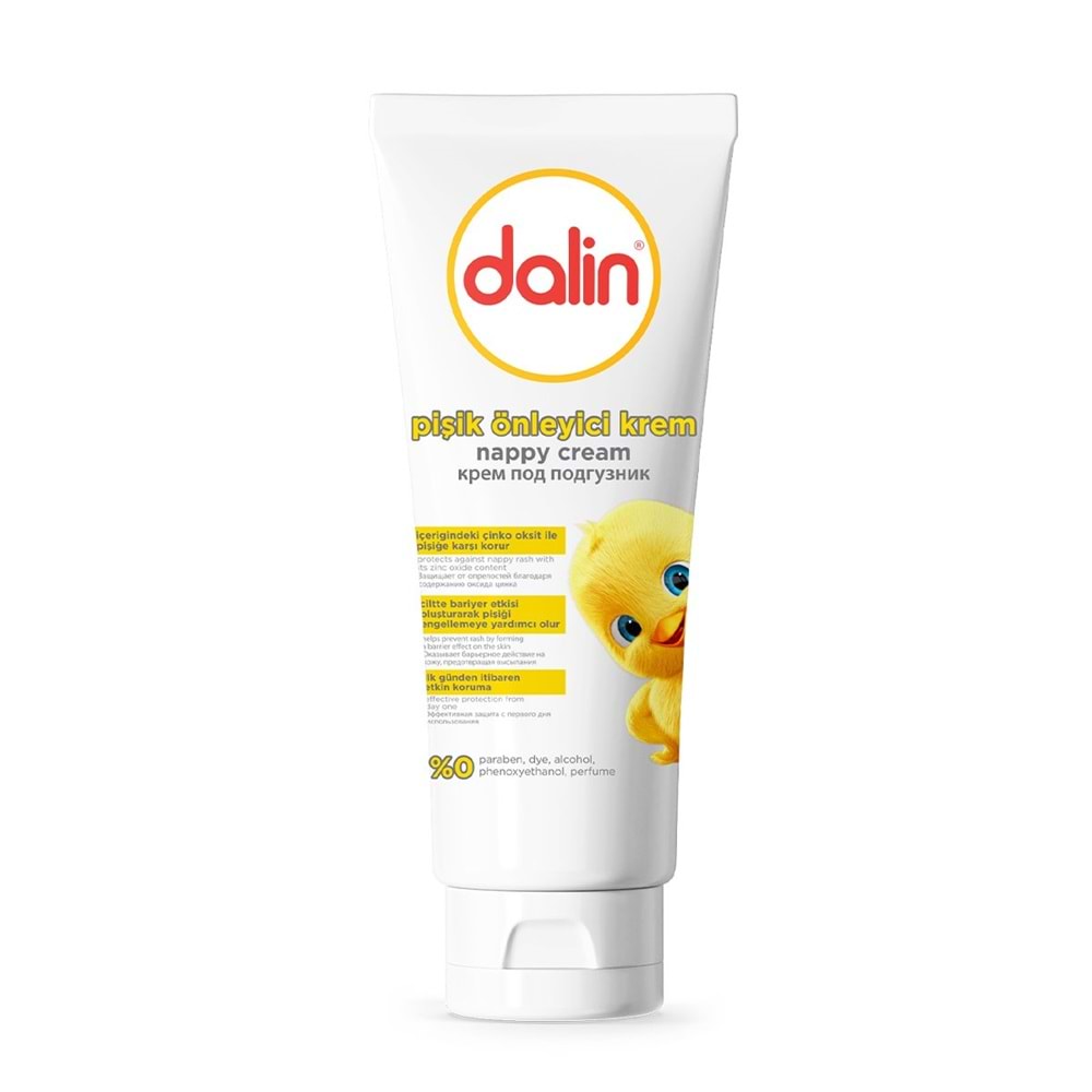 Dalin Pişik öneliyici Krem/Pişik Kremi 100ML (Bebekler İçin) (6 Lı Set)
