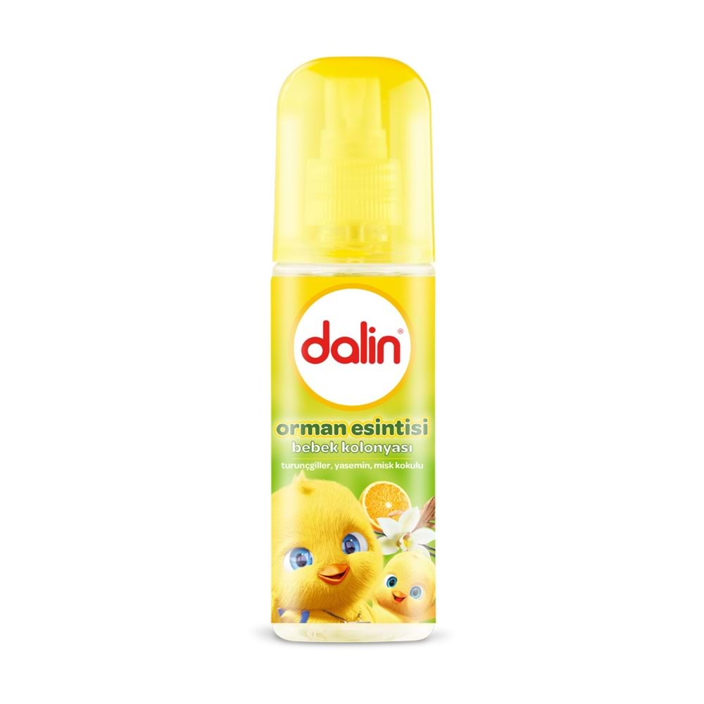 Dalin Bebek Kolonyası 150ML (Bıcı Bıcı-Orman-Çiçek-Bahar-Deniz) Karma 5 Li Set