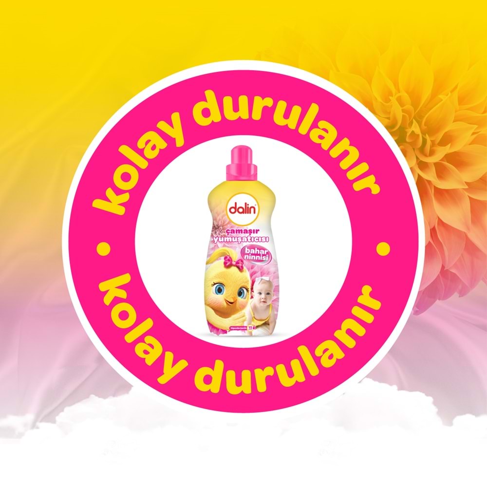 Dalin Çamaşır Yumuşatıcı 1500ML Bahar Ninnisi + 1500ML Düş Bahçesi (Karma 6 Lı Set)