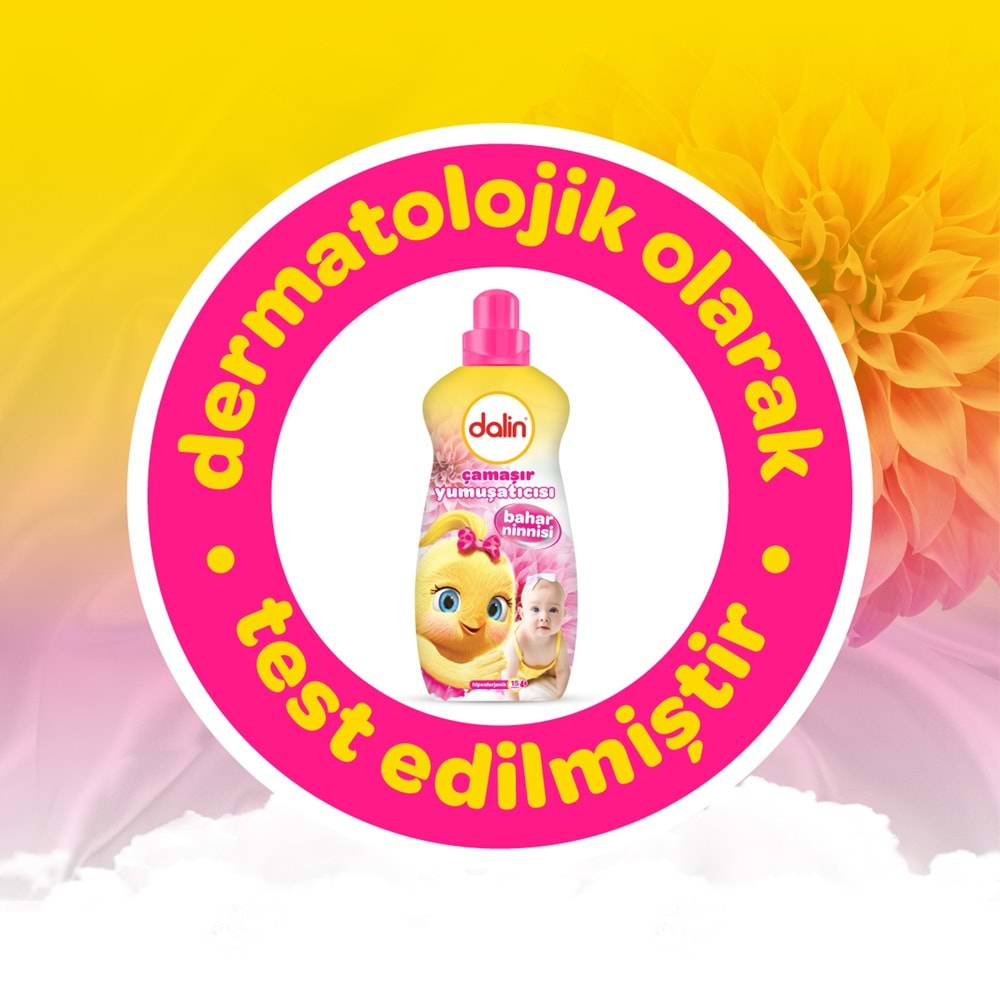 Dalin Çamaşır Yumuşatıcı 1500ML Bahar Ninnisi + 1500ML Düş Bahçesi (Karma 6 Lı Set)