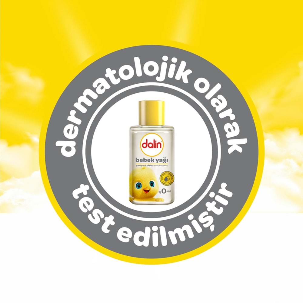 Dalin Bebek Yağı 50ML Klasik Mini (3 Lü Set)
