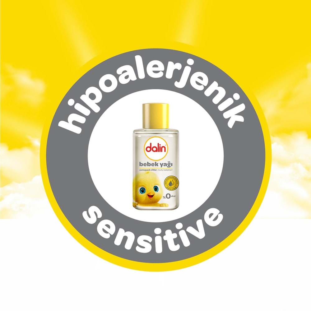 Dalin Bebek Yağı 50ML Klasik Mini (4 Lü Set)