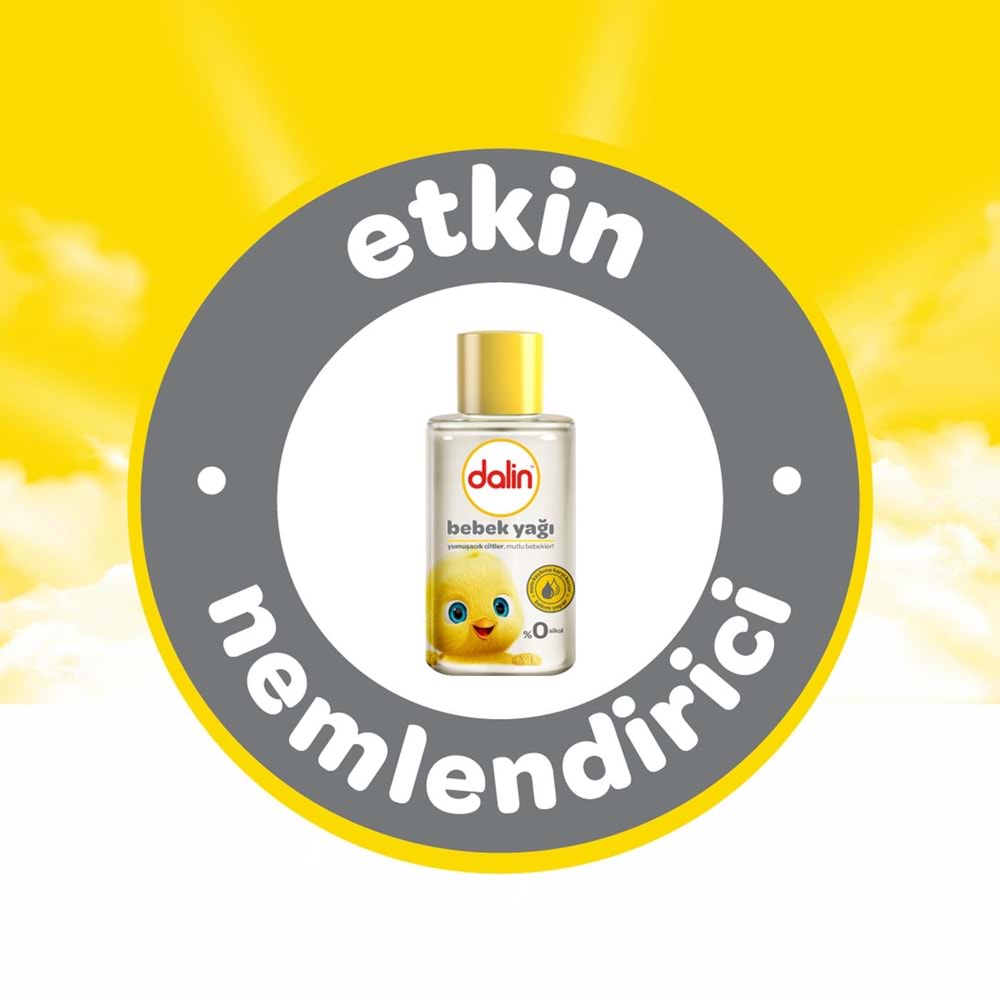 Dalin Bebek Yağı 50ML Klasik Mini (5 Li Set)