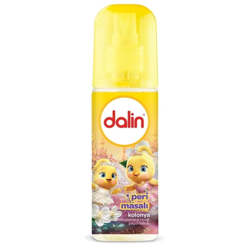 Dalin Bebek Kolonyası 150ML Peri Masalı (Yasemin-Portakal Çiceği-Paçuli Kokulu) (4 Lü Set)