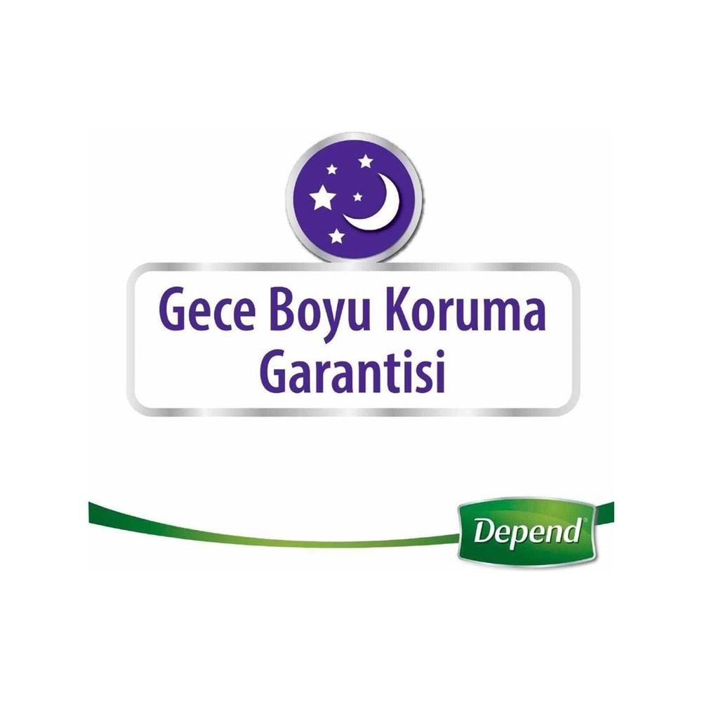 Depend Emici Külot Pants Yetişkin Bezi L - Büyük - Large Erkek 48 Adet (6PK*8)