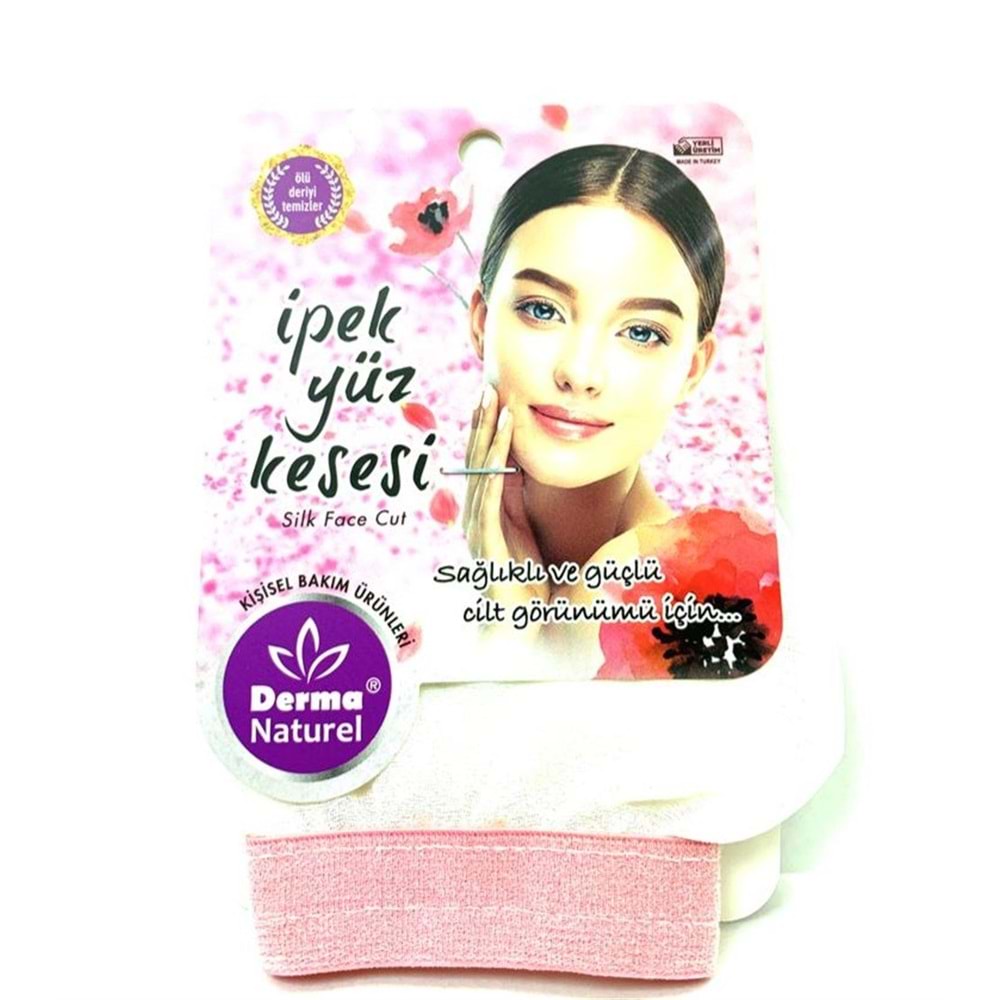 Derma Naturel İpek Yüz Kesesi MS-31 (6 Lı Set)