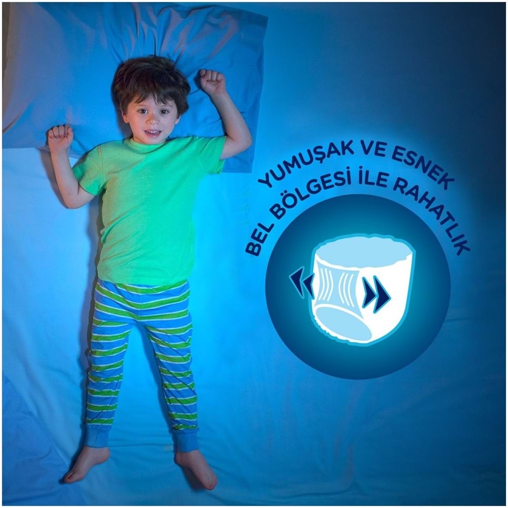 Drynites Emici Gece Külodu/Külot Bez Erkek 4-7 Yaş 17-30KG Small 40Adet 4PK*10 Alt Islatmalara Karşı