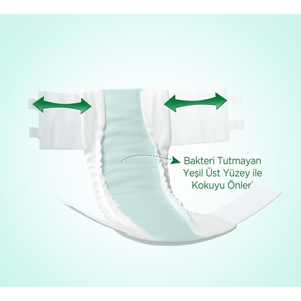 Evony Premium Yetişkin Bezi Bel Bantlı Tekstil Yüzey L - Büyük - Large 60 Adet