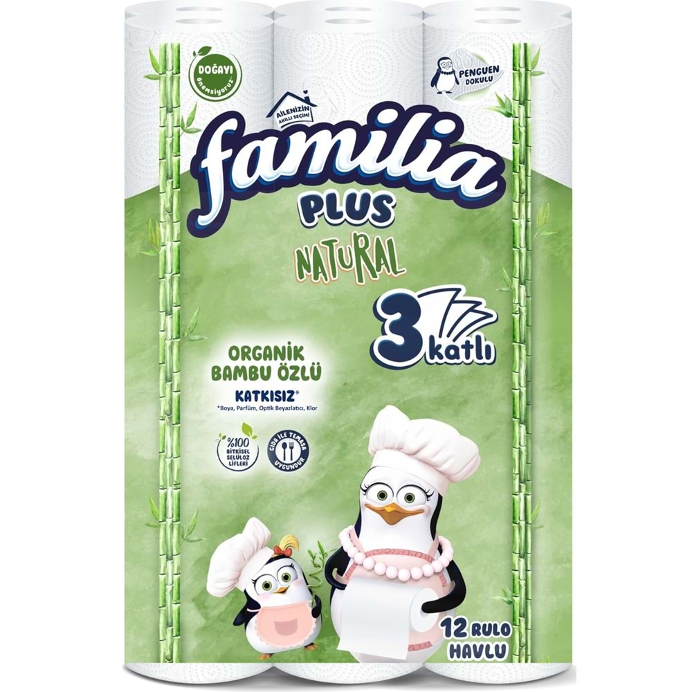 Familia Avantaj Set Plus Tuvalet Kağıdı 32 Li Rulo Sihirli Çiçekler + 12 Li Rulo Organik Bambu Özlü