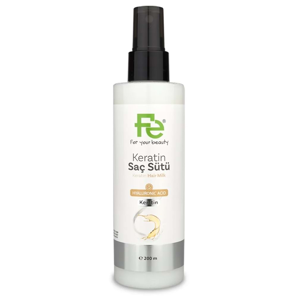 Fe Keratin Saç Sütü 200ML & Saç Maskesi 300ML (Karma 2 Li Set)