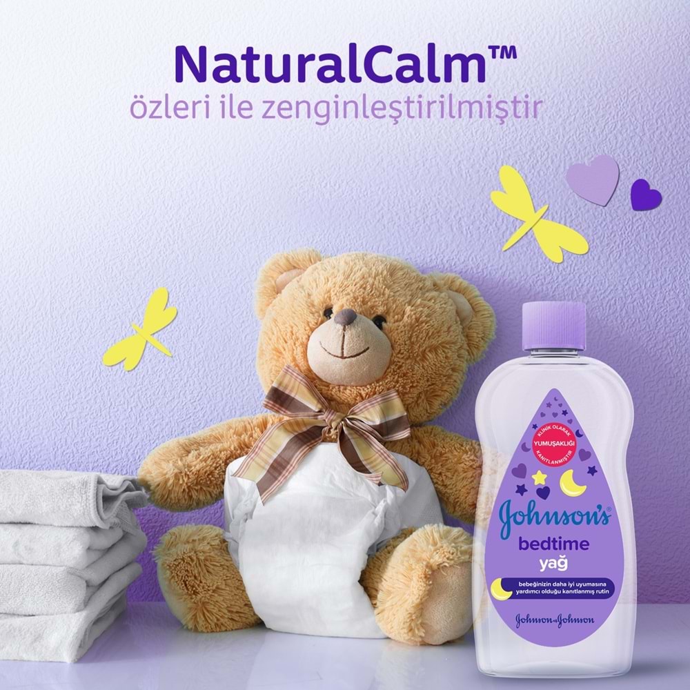 Johnsons Baby Bebek Yağı 300ML Bedtime (Uyku Rutini) (2 Li Set)