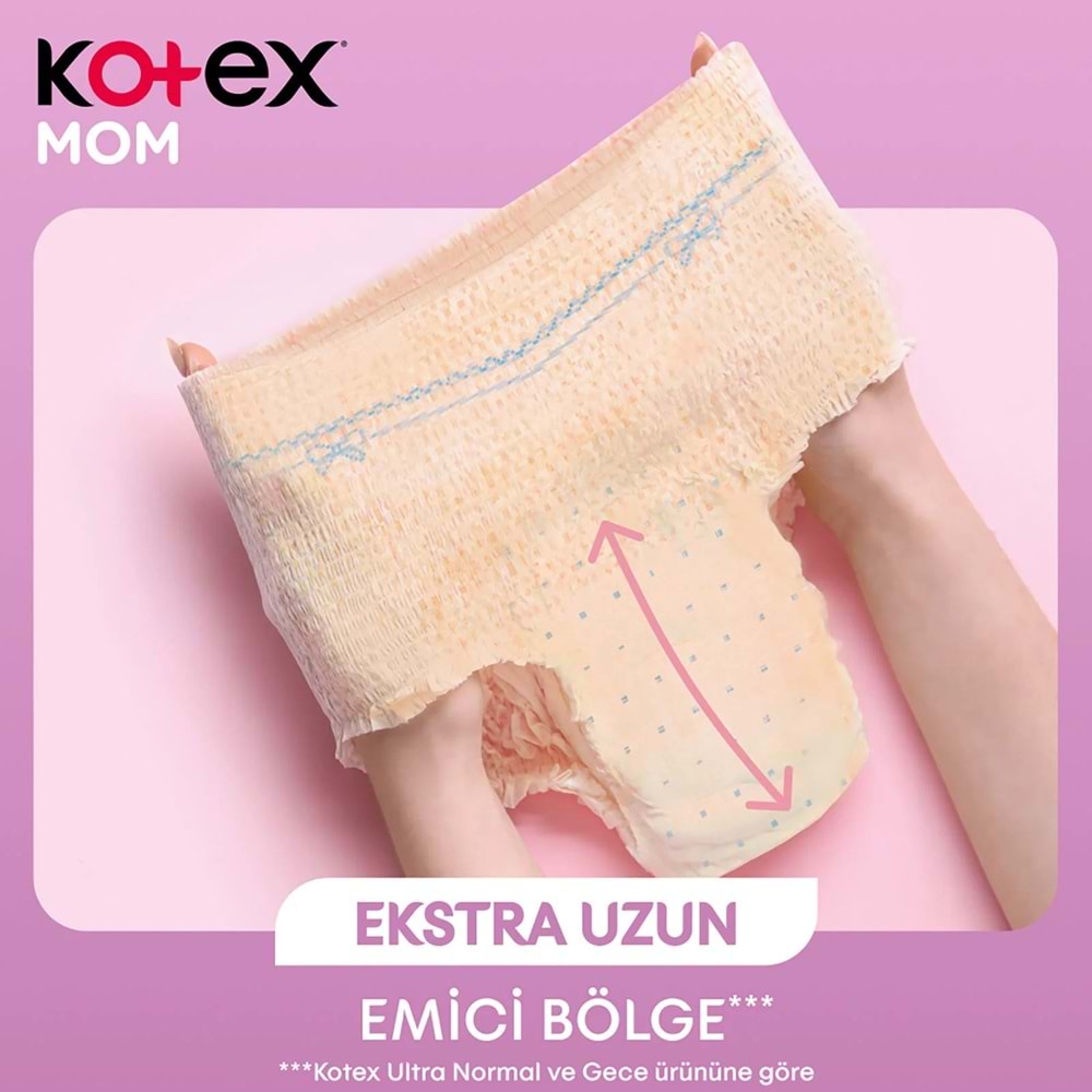 Kotex Mom Lohusa Külodu - Külot Bez S - Small - Küçük / M - Medium - Orta 72 Li Set (9PK*8)