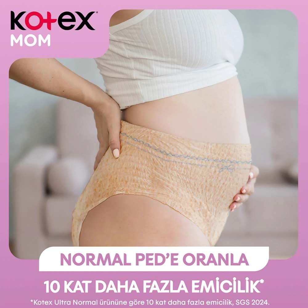 Kotex Mom Lohusa Külodu - Külot Bez S - Small - Küçük / M - Medium - Orta 72 Li Set (9PK*8)