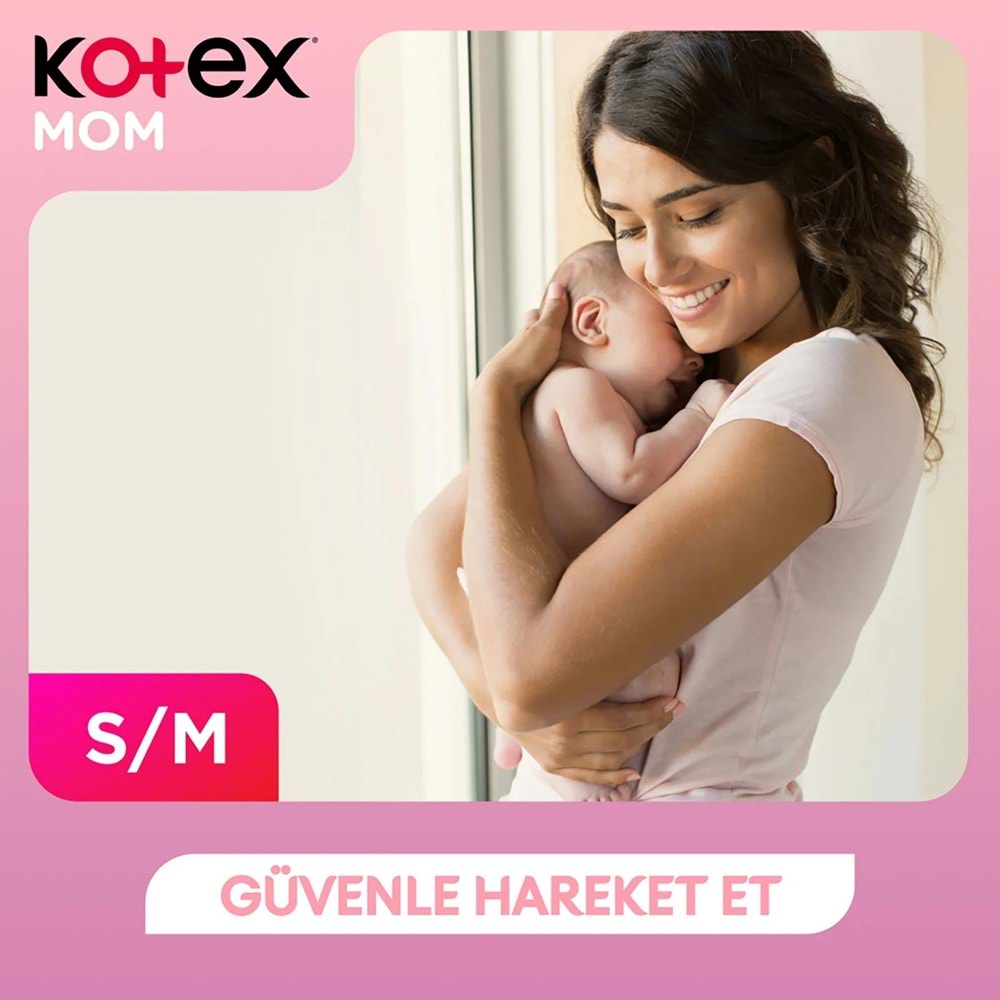 Kotex Mom Lohusa Külodu - Külot Bez S - Small - Küçük / M - Medium - Orta 72 Li Set (9PK*8)
