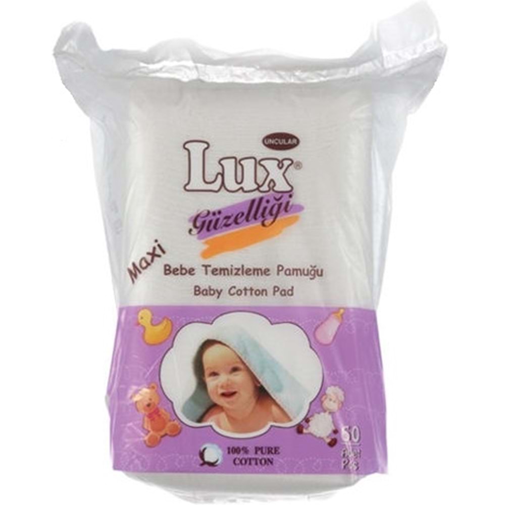 Lux Bebek Temizleme Pamuğu 1440 Adet (24Pk*60)