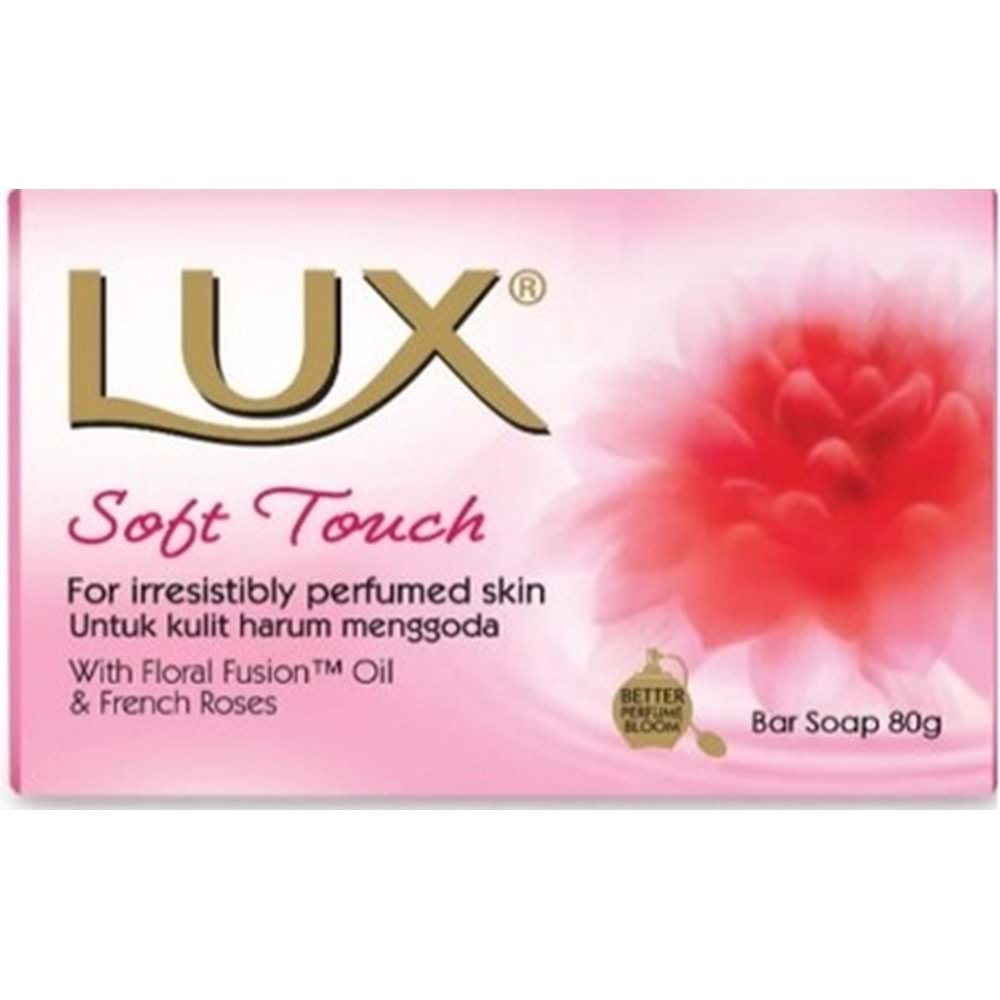 Lux Sabun 80GR Soft Touch (Yumuşak Dokunuş) (18 Li Set)