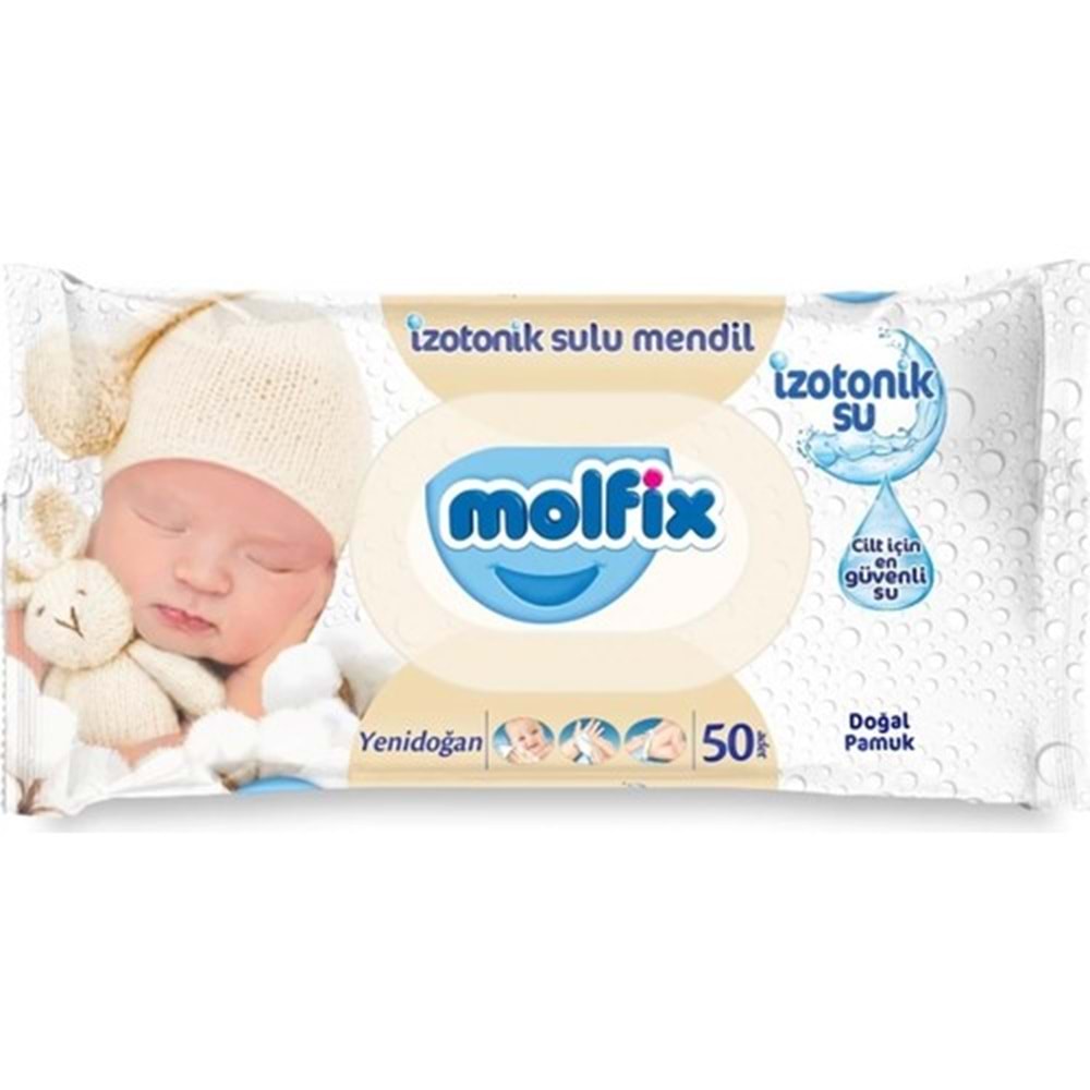 Molfix Islak Havlu Mendil İzotonik Karma 18 Li Set (Yeni Doğan-Ferah Temizlik)