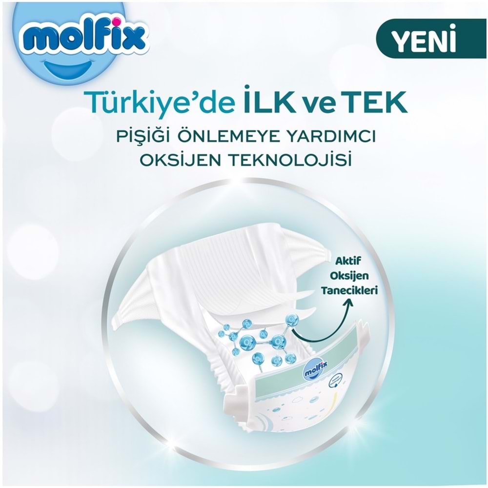 Molfix Premium Bebek Bezi 6 Beden 15+ KG Extra Large 324 Adet Ekstra Ultra Fırsat Pk