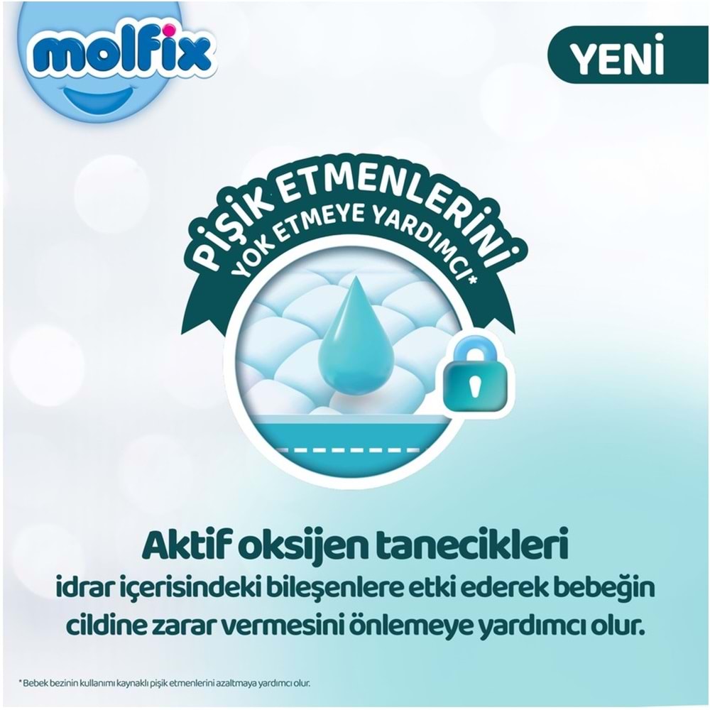 Molfix Premium Bebek Bezi 6 Beden 15+ KG Extra Large 324 Adet Ekstra Ultra Fırsat Pk