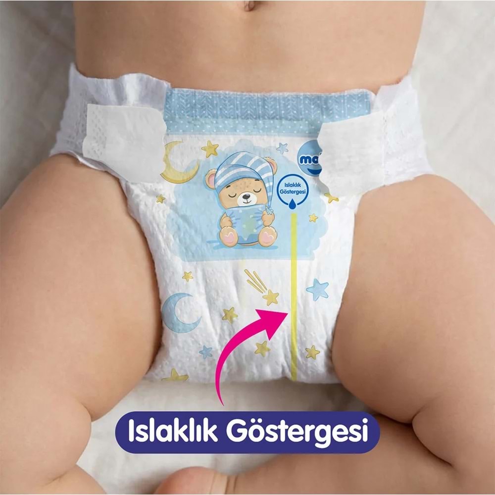 Molfix Tatlı Rüyalar Bebek Bezi 4 Beden 7-14 KG Maxi 152 Adet Ekonomik Fırsat Pk