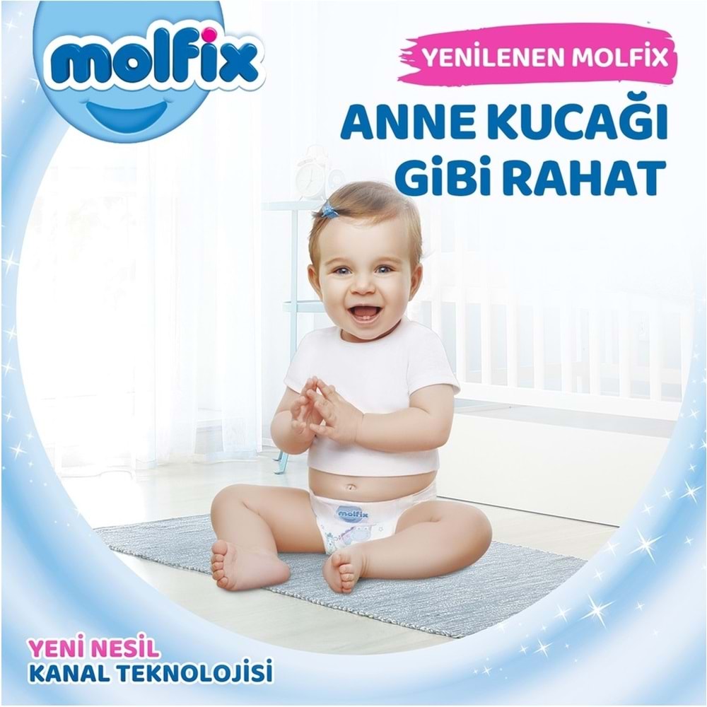 Molfix Bebek Bezi 7 Beden 20-30 KG XX Large 150 Adet Mega Fırsat Pk