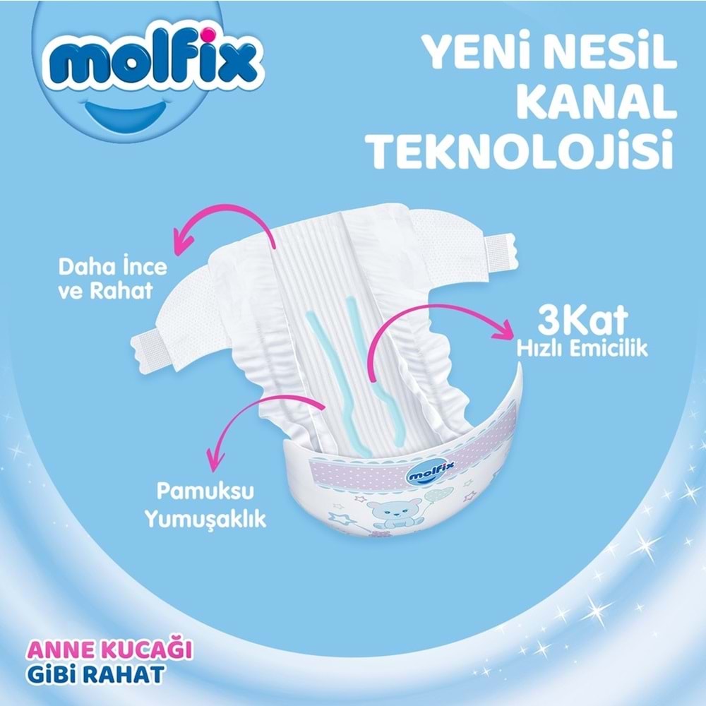 Molfix Bebek Bezi 7 Beden 20-30 KG XX Large 384 Adet Ultra Dev Ekonomik Fırsat Pk