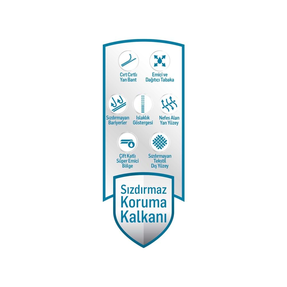 Önlem Yetişkin Bezi Bel Bantlı Tekstil Yüzey L - Large - Büyük 180 Adet (6PK*30)