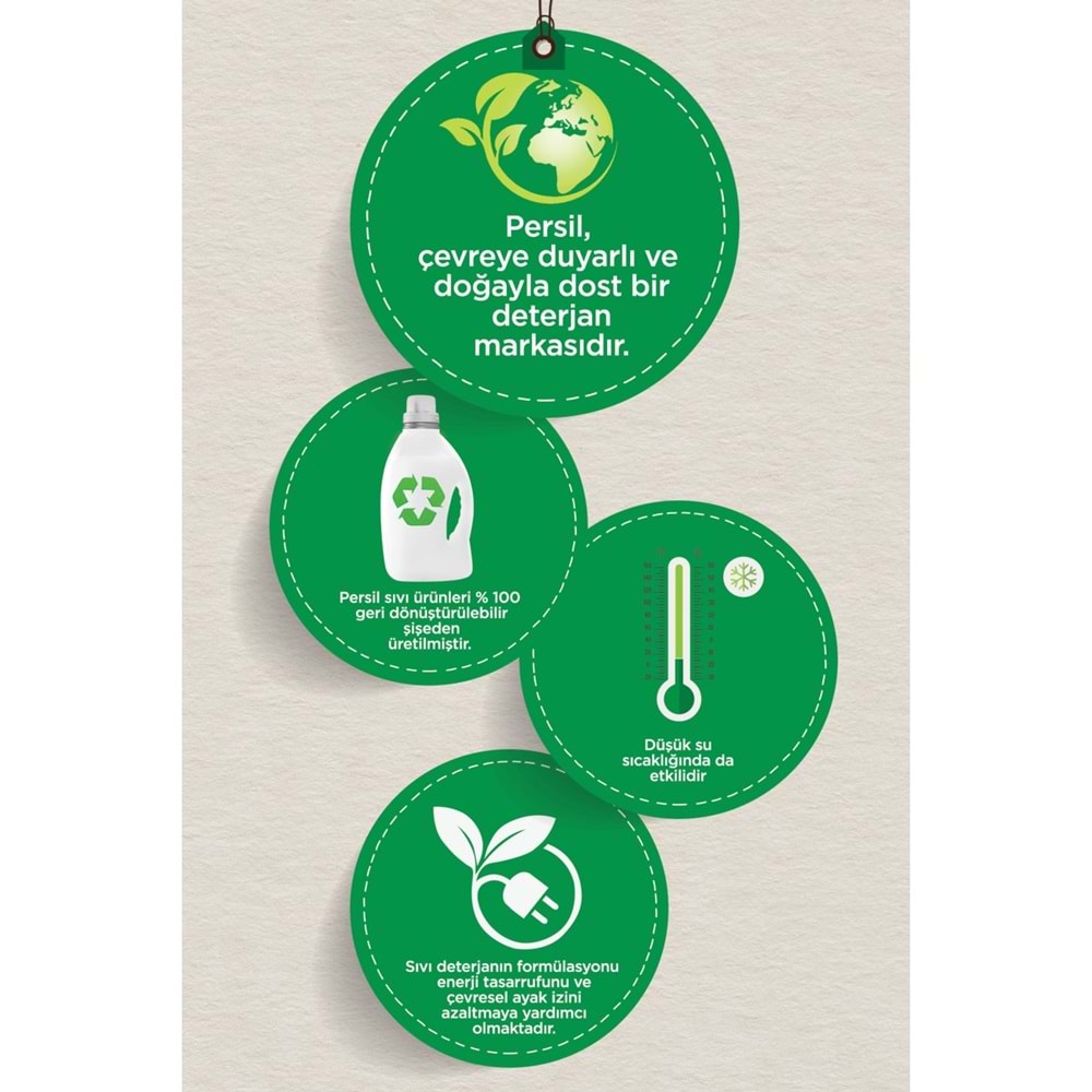 Persil Matik Toz Çamaşır Deterjanı 21 KG Color/Renkli (138 Yıkama) (3PK*7KG)