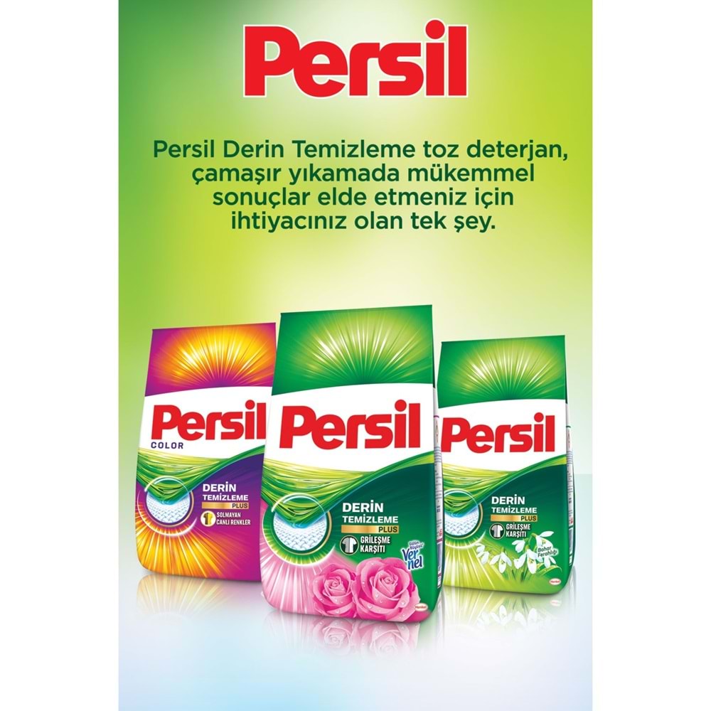 Persil Matik Toz Çamaşır Deterjanı 21 KG Color/Renkli (138 Yıkama) (3PK*7KG)