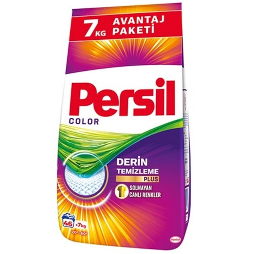 Persil Matik Toz Çamaşır Deterjanı 21 KG Color/Renkli (138 Yıkama) (3PK*7KG)