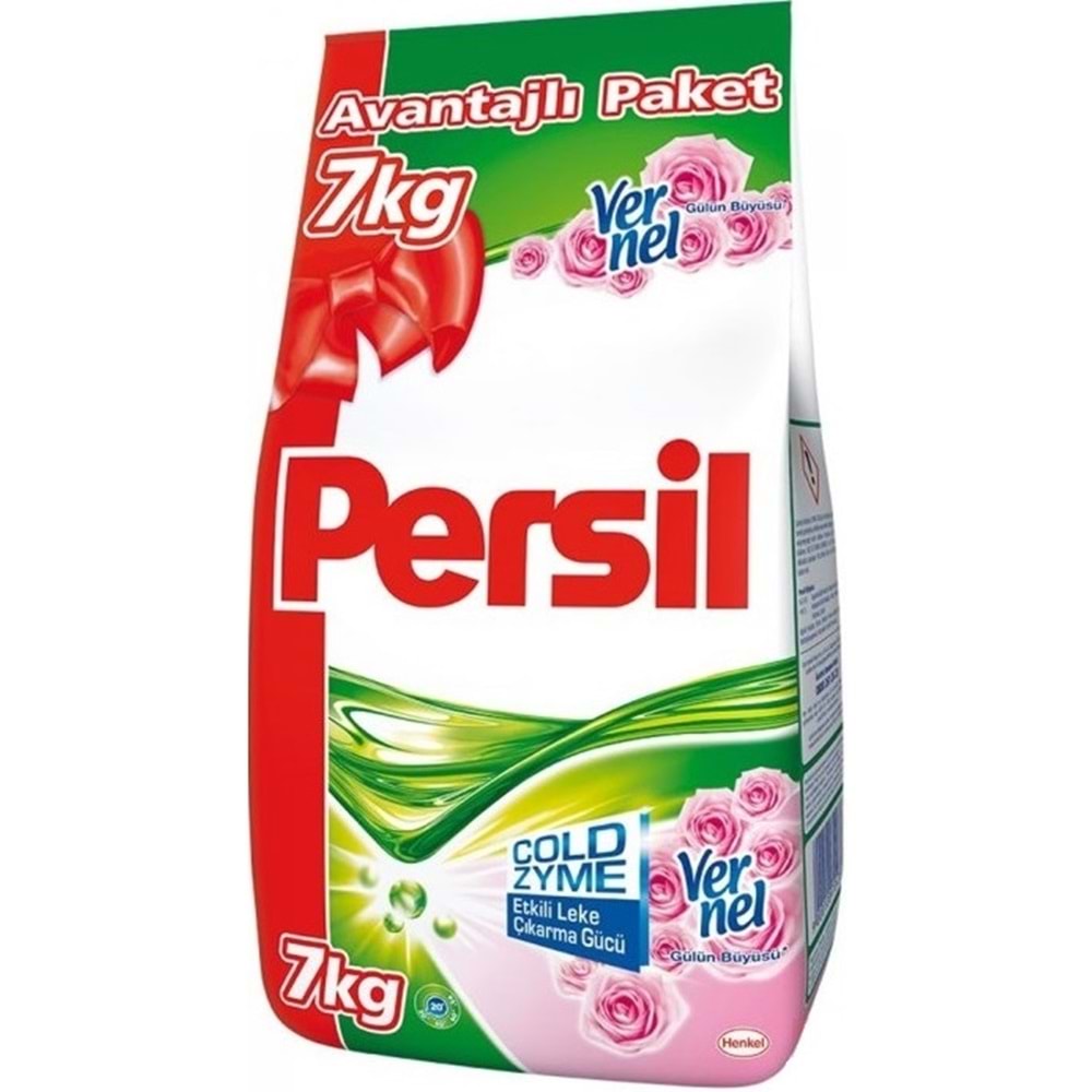 Persil Matik Toz Çamaşır Deterjanı 28 KG Gülün Büyüsü Beyaz + Color/Renkli (184 Yıkama) (4PK*7KG)