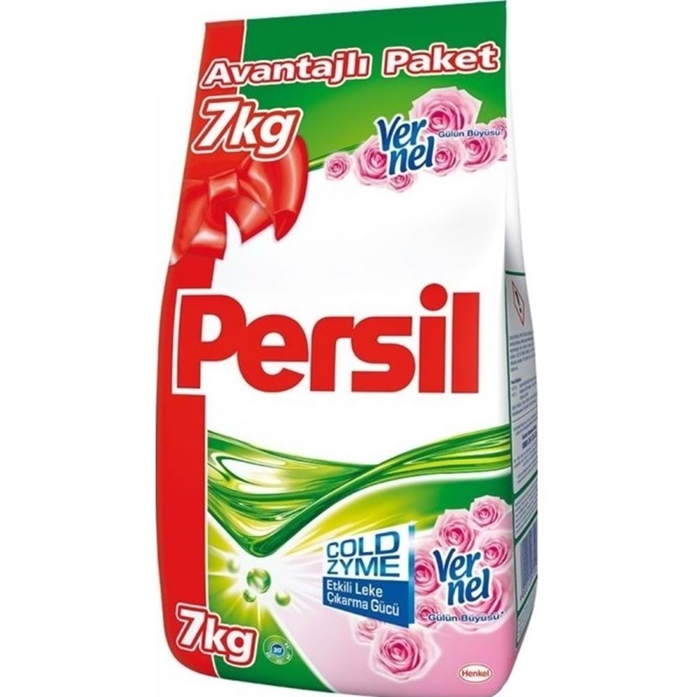 Persil Matik Toz Çamaşır Deterjanı 28 KG Gülün Büyüsü (184 Yıkama) (4PK*7KG)