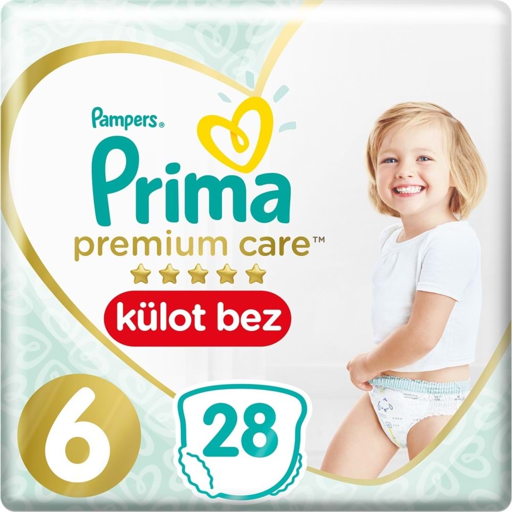 Prima Premium Care Külot Bebek Bezi 6 Beden 15+ 84 Adet Ekonomik Fırsat Pk
