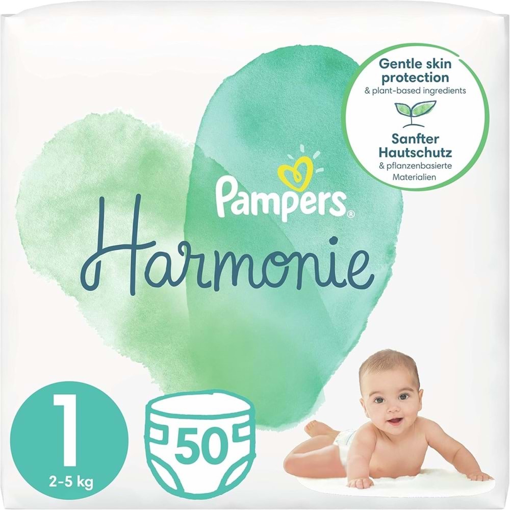 Prima Pampers Harmonie Bebek Bezi 1 Beden 2-5 KG Yeni Doğan 100 Adet Ekonomik Ultra Fırsat Pk
