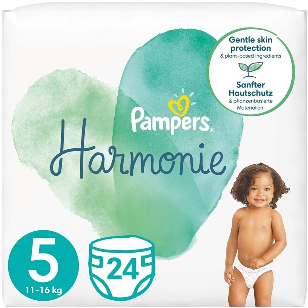 Prima Pampers Harmonie Bebek Bezi 5 Beden 11-16 KG Junior 120 Adet MeGa Ultra Fırsat Pk