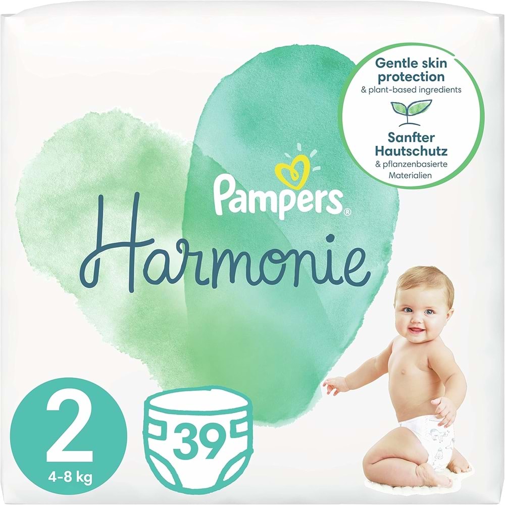 Prima Pampers Harmonie Bebek Bezi 2 Beden 4-8 KG Mini 117 Adet Aylık Ultra Fırsat Pk