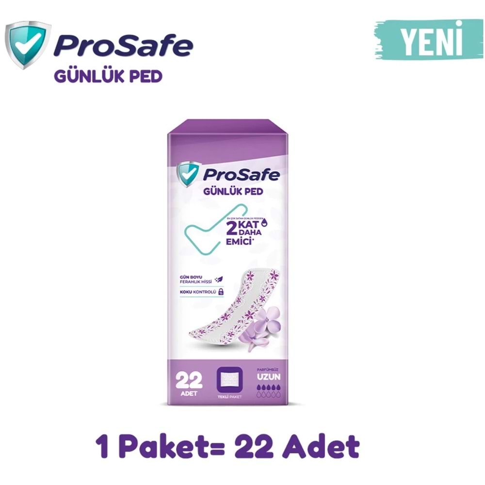 Prosafe Günlük Ped Uzun 792 Adet